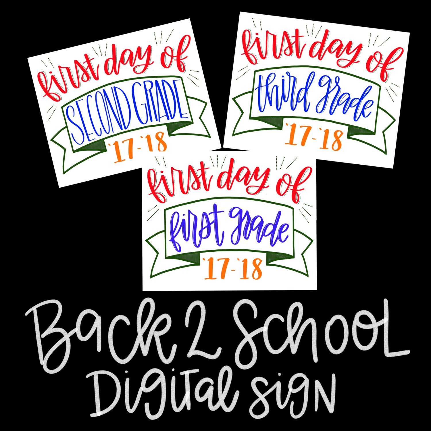 Image of Back to School digital download 