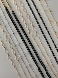 Chain and bead glasses chain