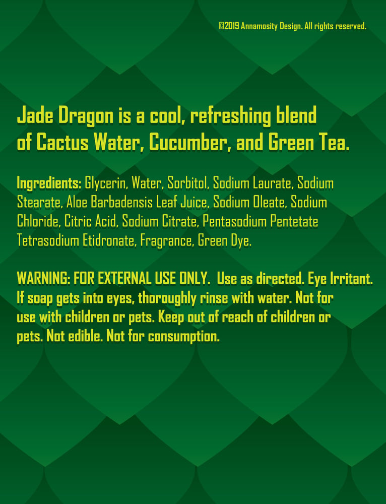 Image of Jade Dragon - Bar Soap