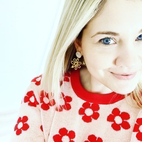 Image of Flower Power Dangles