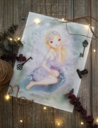 Purple Fairy Art Print