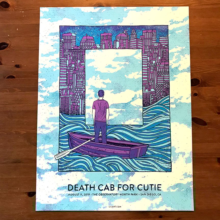 Death Cab for Cutie Summer 2011 ポスター $_12.JPG?set_id