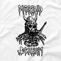 Image 2 of MORBID SCREAM - EARLY LOGO (BLACK PRINT)