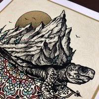 Image 2 of Mt. Tortuga - 10x10" PRINT