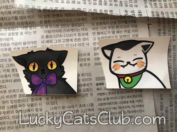 Image of Lucky Cats Peekings