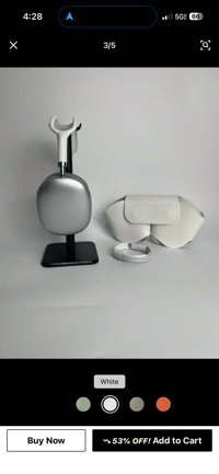 Image 4 of  Max Pro 5 Headphones
