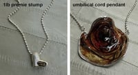 Image 3 of Umbilical Cord Necklace