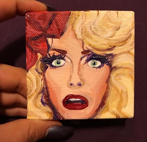 Image of Alyssa Edwards Mini Portrait 