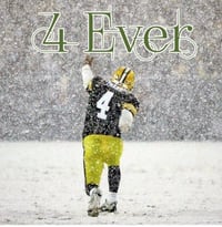 Brett Favre “4 Ever” Sticker 