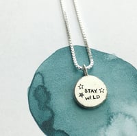 Image 3 of moon phase necklace