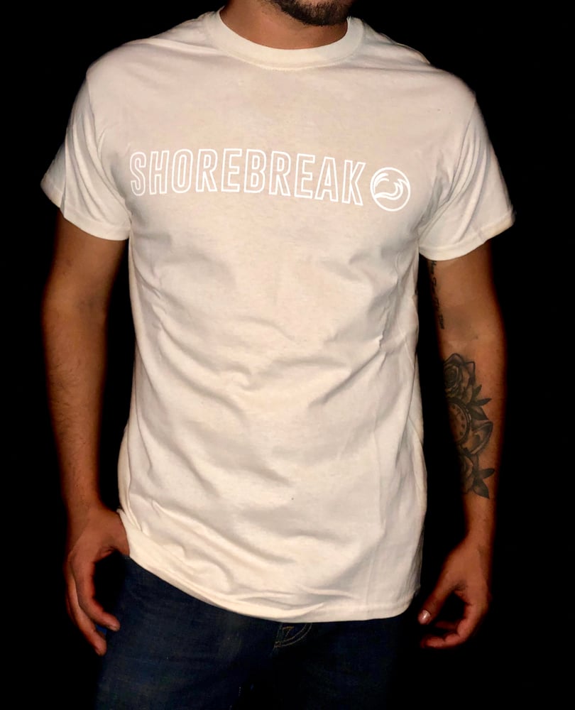 Image of “Shorebreak Wave” Logo Tee