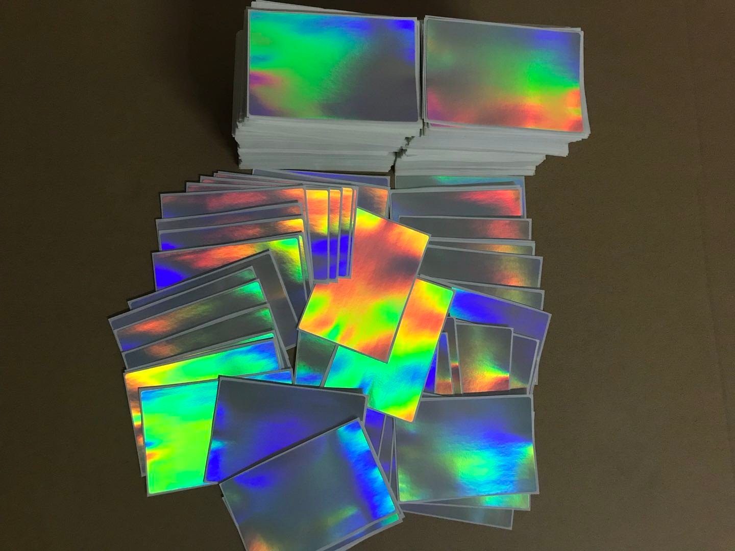 A4 size - Grid hologram eggshell sticker – FADEBOMB