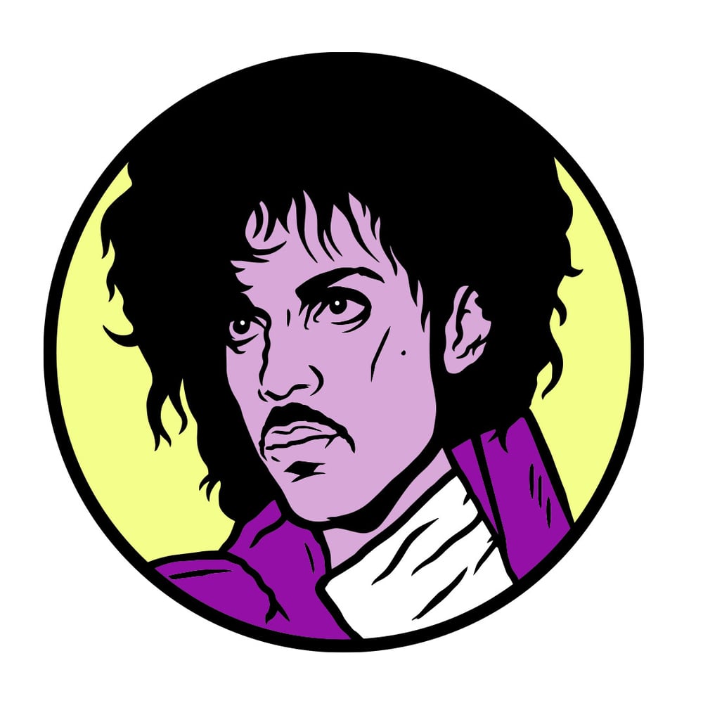 Purple Rain Enamel Pin