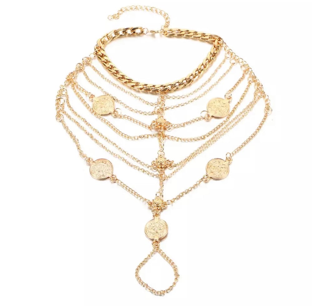 Image of Gold Luxury Anklet  