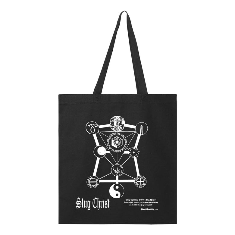 Image of SLUG CHRIST tote (Black)