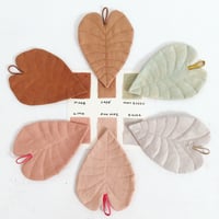 Image 2 of cocon leaf coasters (a set of 2 leaves)
