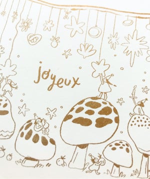 Joyeux Envelope in Gold