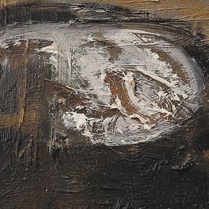 Image of Mid-century, Still life Painting, 'Oranges,' Hanna Brundin