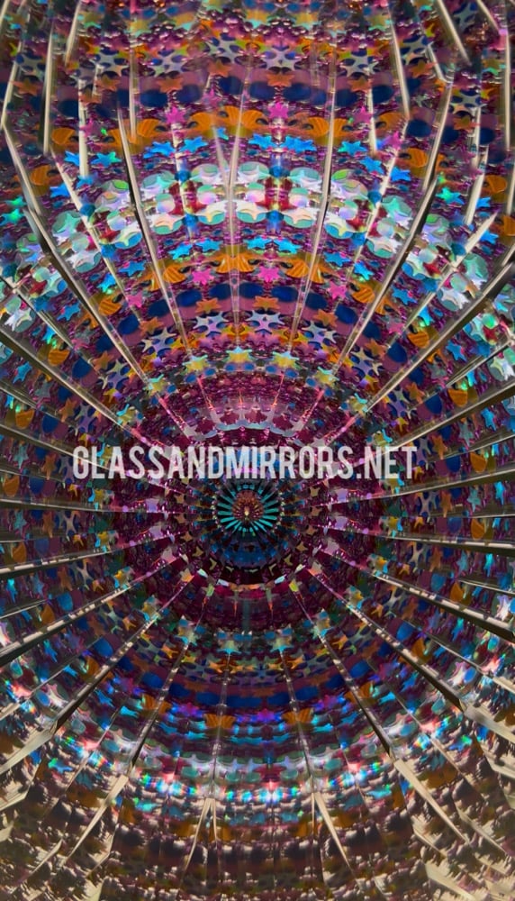 Image of "Rainbow Flourite" Mini Aura Kaleidoscope