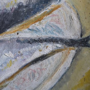 Image of French, Still Life Painting, 'Sardines.'