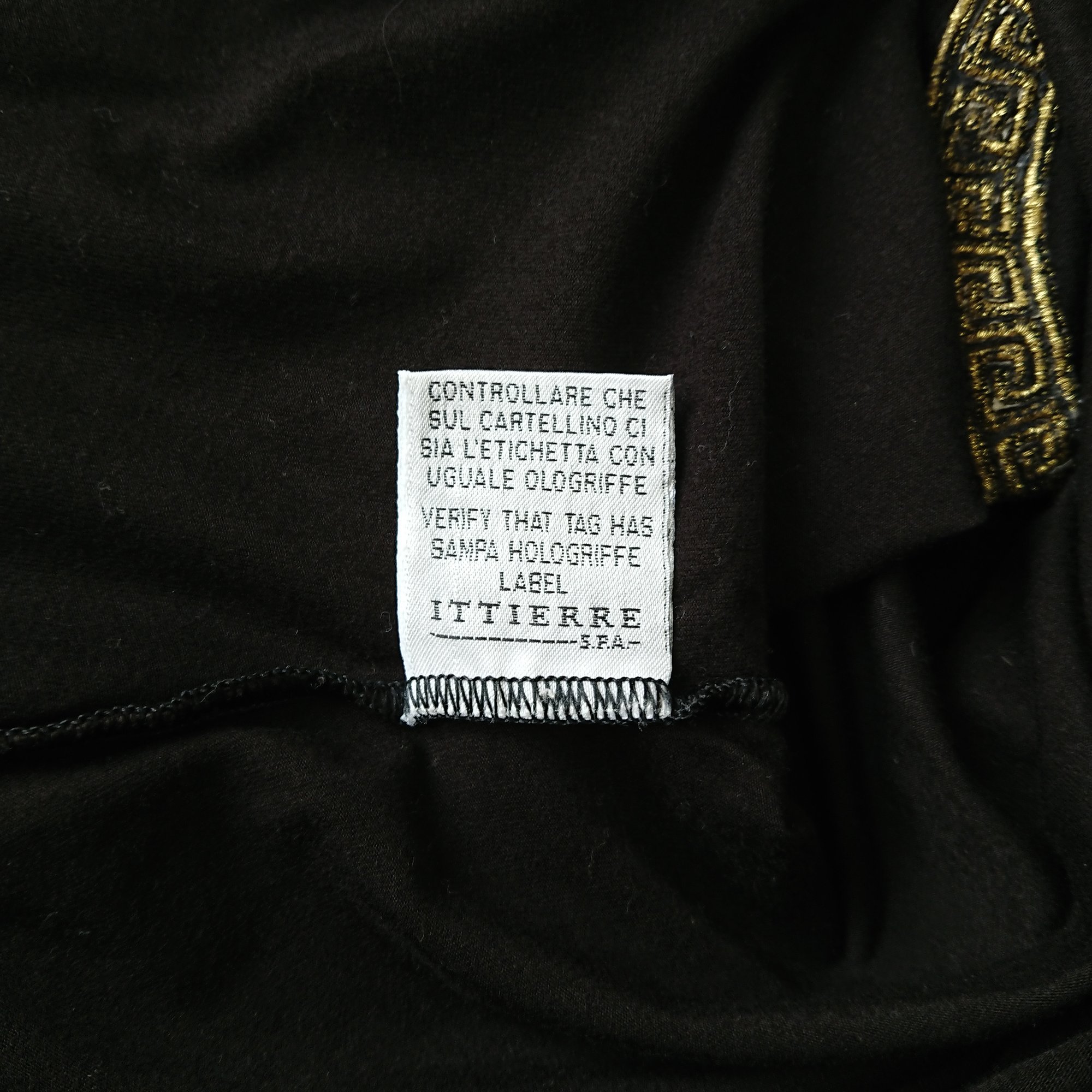 Image of Versace Logo T shirt