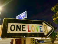 Image 3 of One Love DIY Street Art Sticker