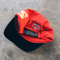 Image 2 of Original 1993 SF 49ers Taz Snapback Hat.