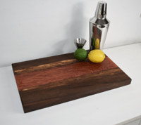 Walnut with Copper Epoxy Cutting Board