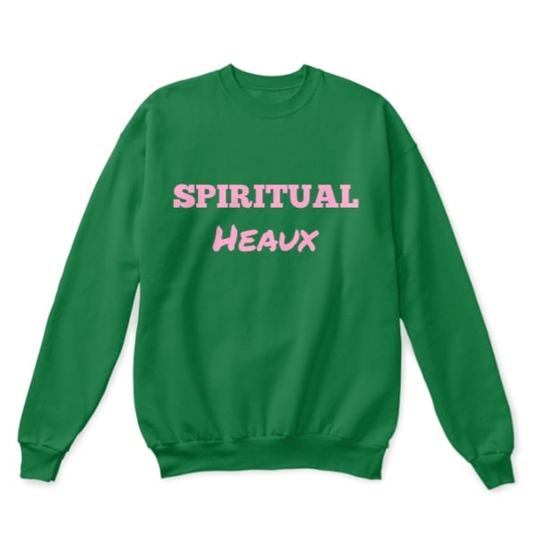 Image of Spiritual Heaux Pullover (Green)