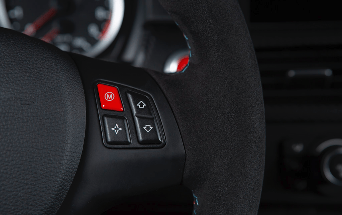 Image of BMW E Series M Button (Red)