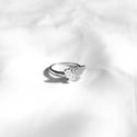 Silver Butterfly I Ring