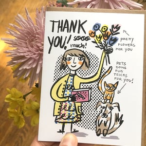 Image of "Thank you sooo much!" Card