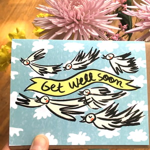 Image of "Get well soon!" Card