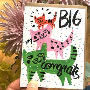 Image of Yay! BIG Congrats! Card