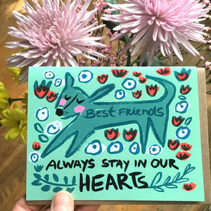 Image of Best Friends Always Stay in our Hearts (Dog), Card