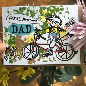Image of "You're Awesome Dad" Card