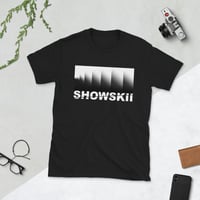 Showskii Black Gradient Short-Sleeve Unisex T-Shirt
