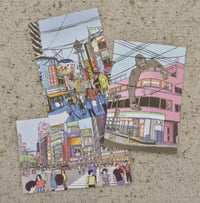 Japan postcard set