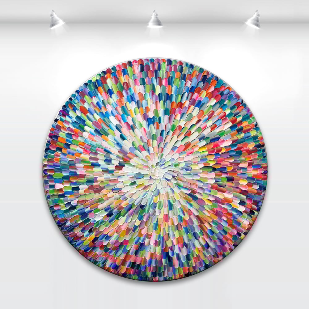 Image of Eritque arcus - 90x90cm
