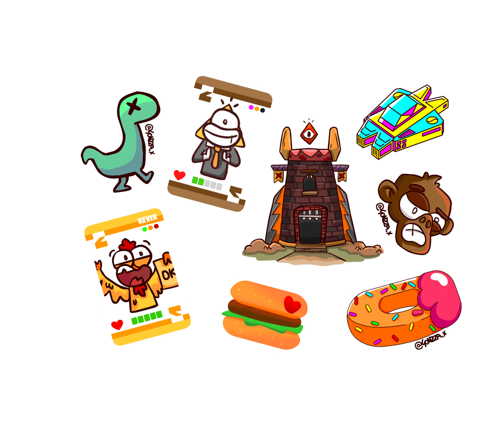 Image of STICKERS PACK1