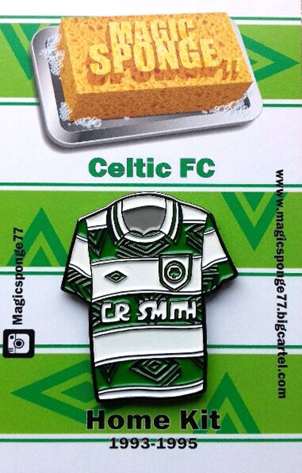 Image of Out Now Classic Celtic FC Home Kit Pin