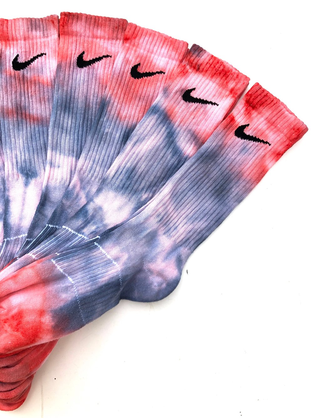 DENIM SOCKS Tie & Dye