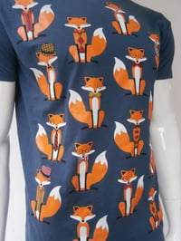 Image 1 of Gentleman foxes mens t shirt