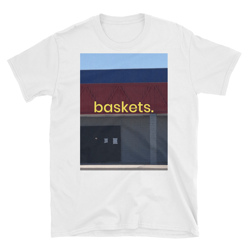 Image of baskets plush t-shirt