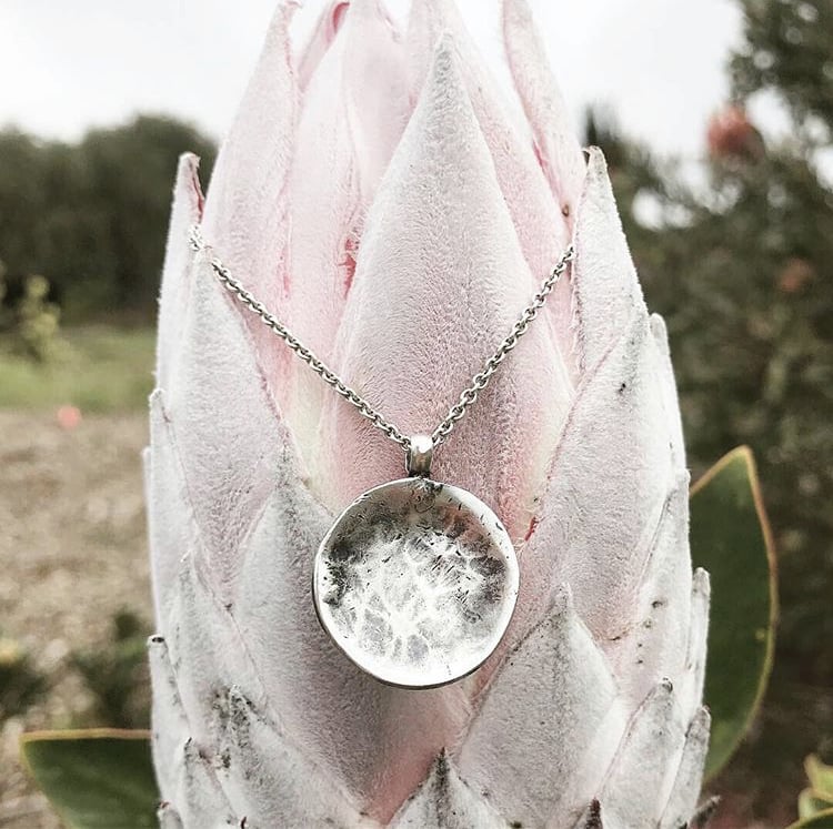 Image of LA LUNA NECKLACE by MoonSpun Jewelry 