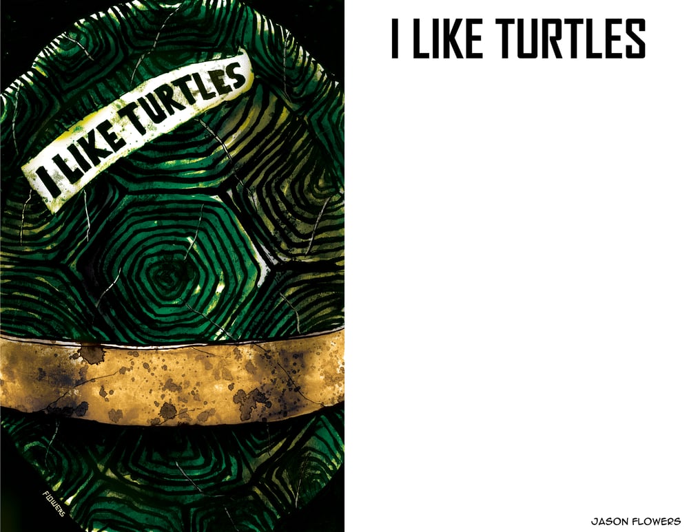 I LIKE TURTLES - VOLUME 1 ART BOOK