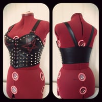 Image 2 of Studded pentagram top