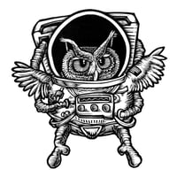 Image 5 of Owlstronaut T-shirt (B3) **FREE SHIPPING**
