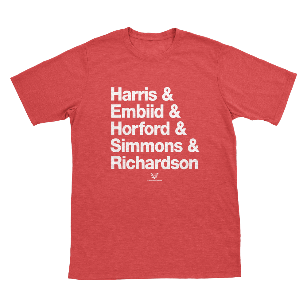Image of 2019 Philly Starting 5 T-Shirt