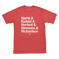 2019 Philly Starting 5 T-Shirt